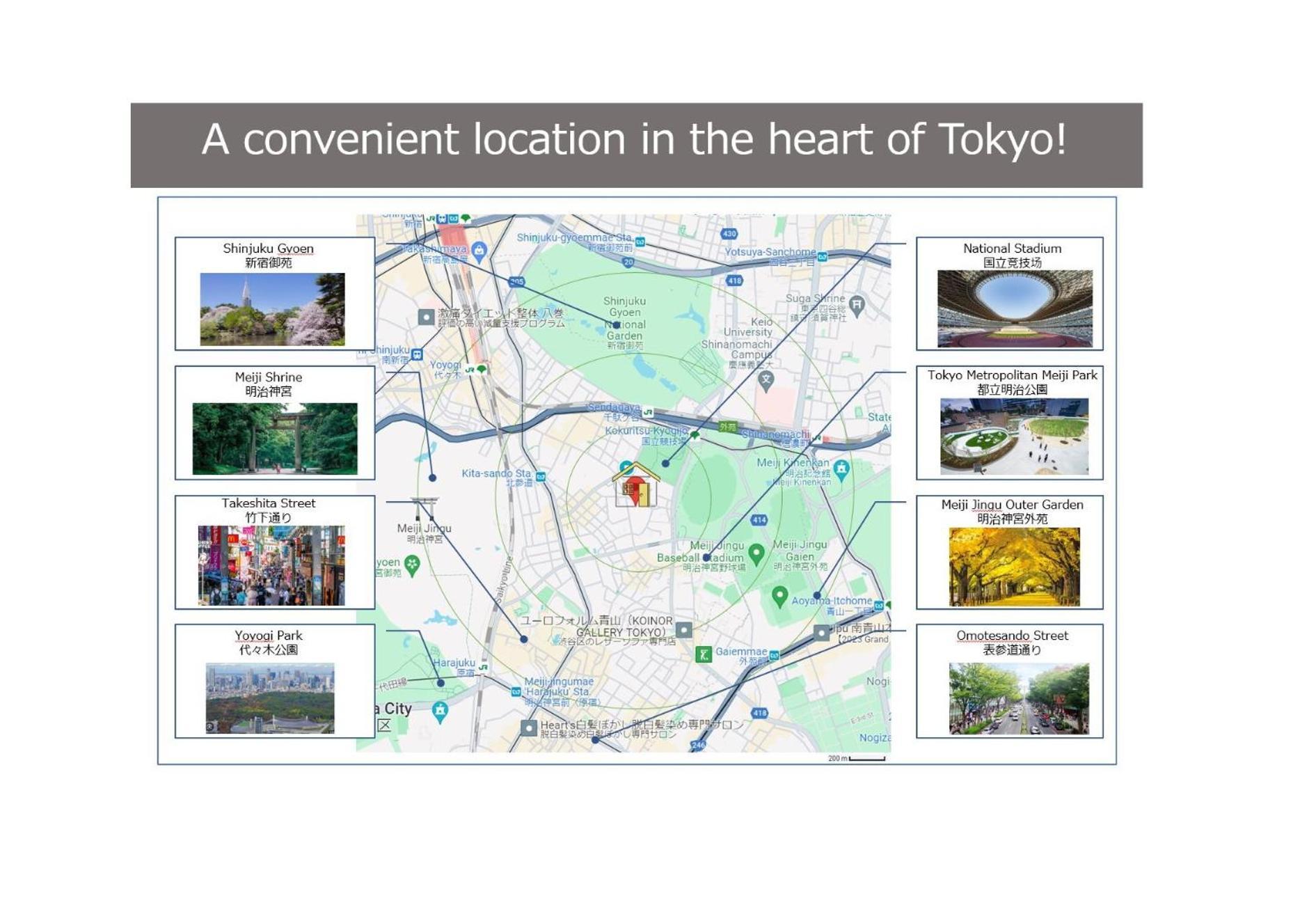 V Close To Olympic Stadium Sendagaya Roof Terrace * Tokio